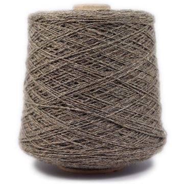  13- Authentic Wool - Linen Dark Sand